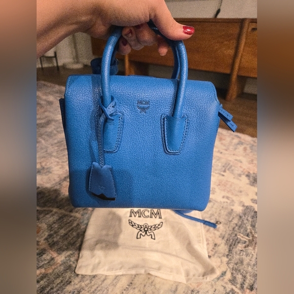 MCM EUC Mini Milla Two-Way Tote - Picture 4 of 17